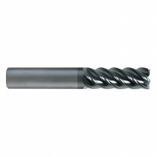 SGS 42607 Square End Mill: 0.2362 Dia, 0.748 LOC, 5 Flutes, Solid Carbide Image