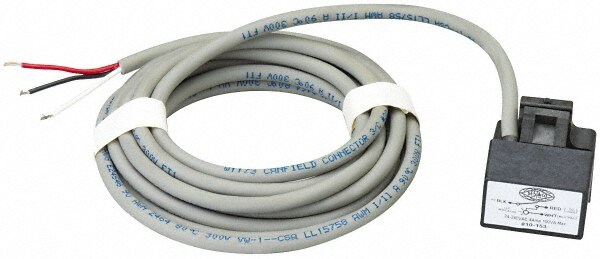 Normally Open, Reed, MOV & LED Sensor, 4 Max Amps, 24 to 240 Volts, Power Clamp Switch