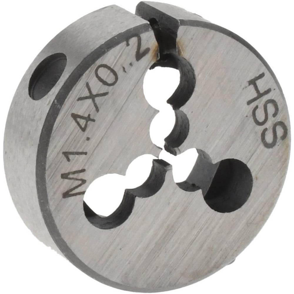 Round Die: M1.4x0.2, High Speed Steel