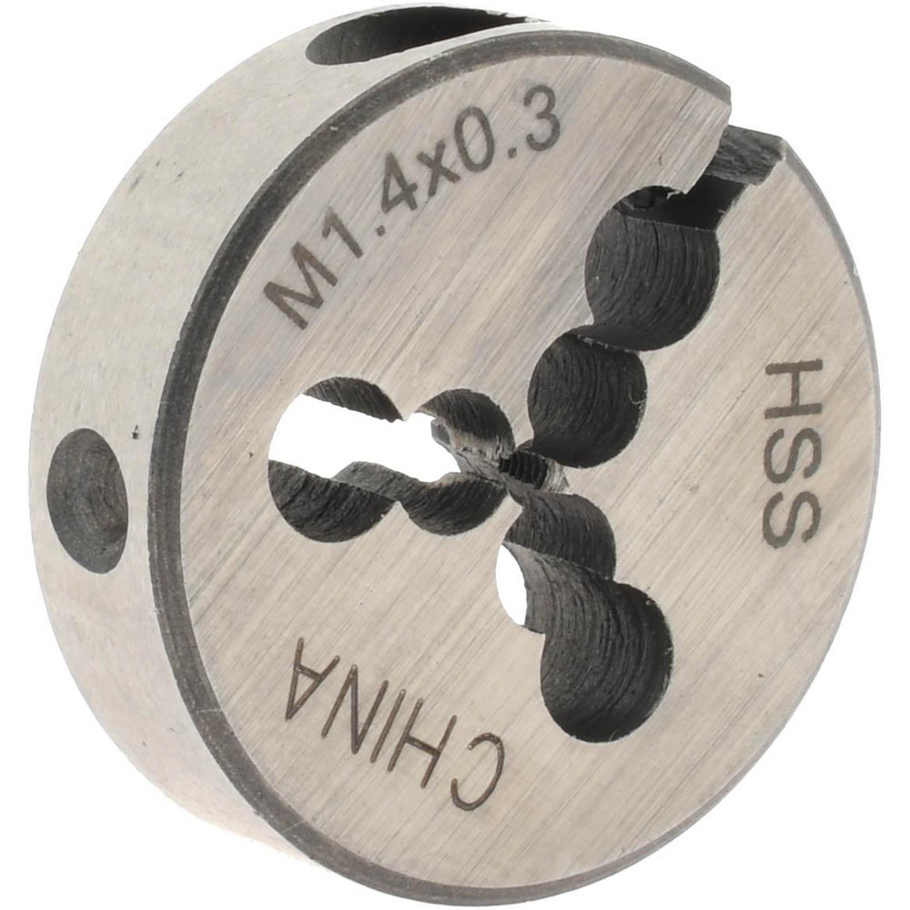 Round Die: M1.4x0.3, High Speed Steel