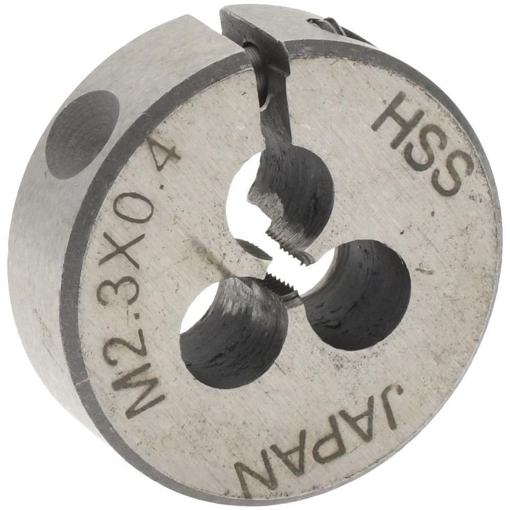 Round Die: M2.3x0.4, High Speed Steel