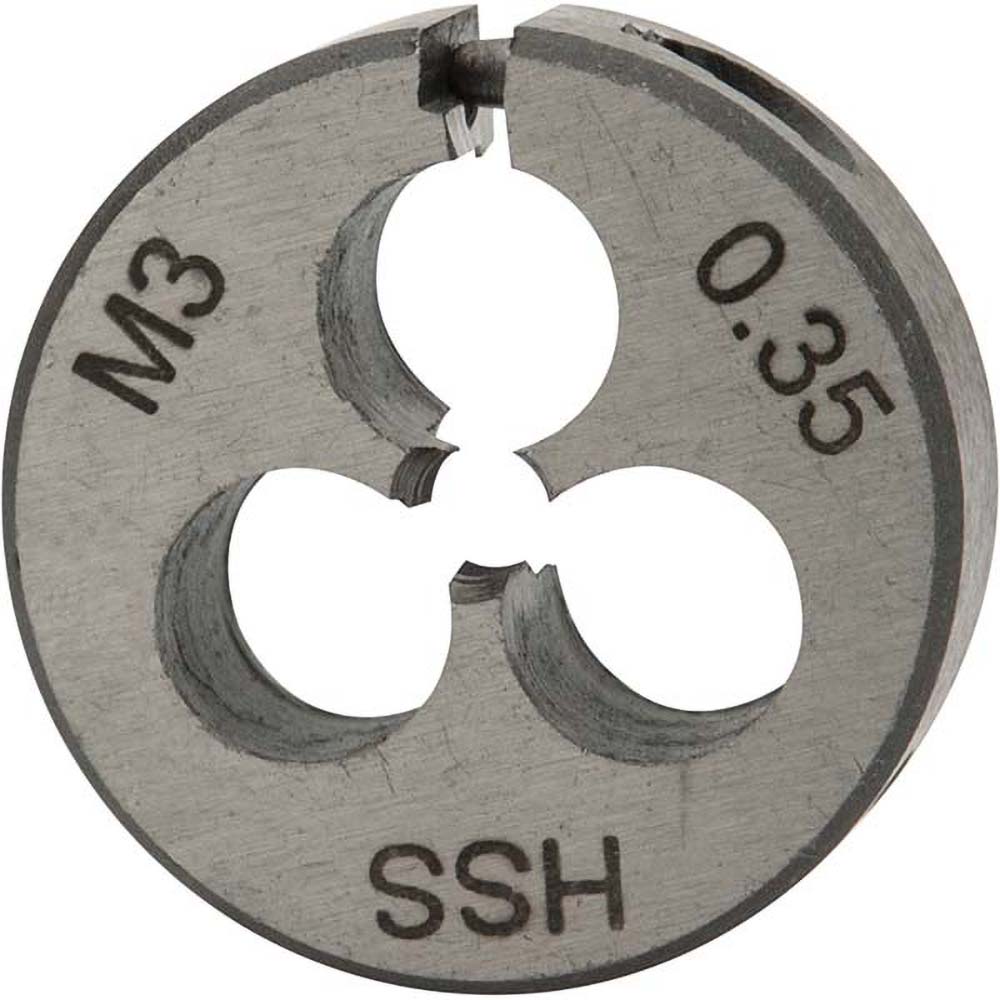 Value Collection 314-1619 Round Die: M3 x 0.35, High Speed Steel Image