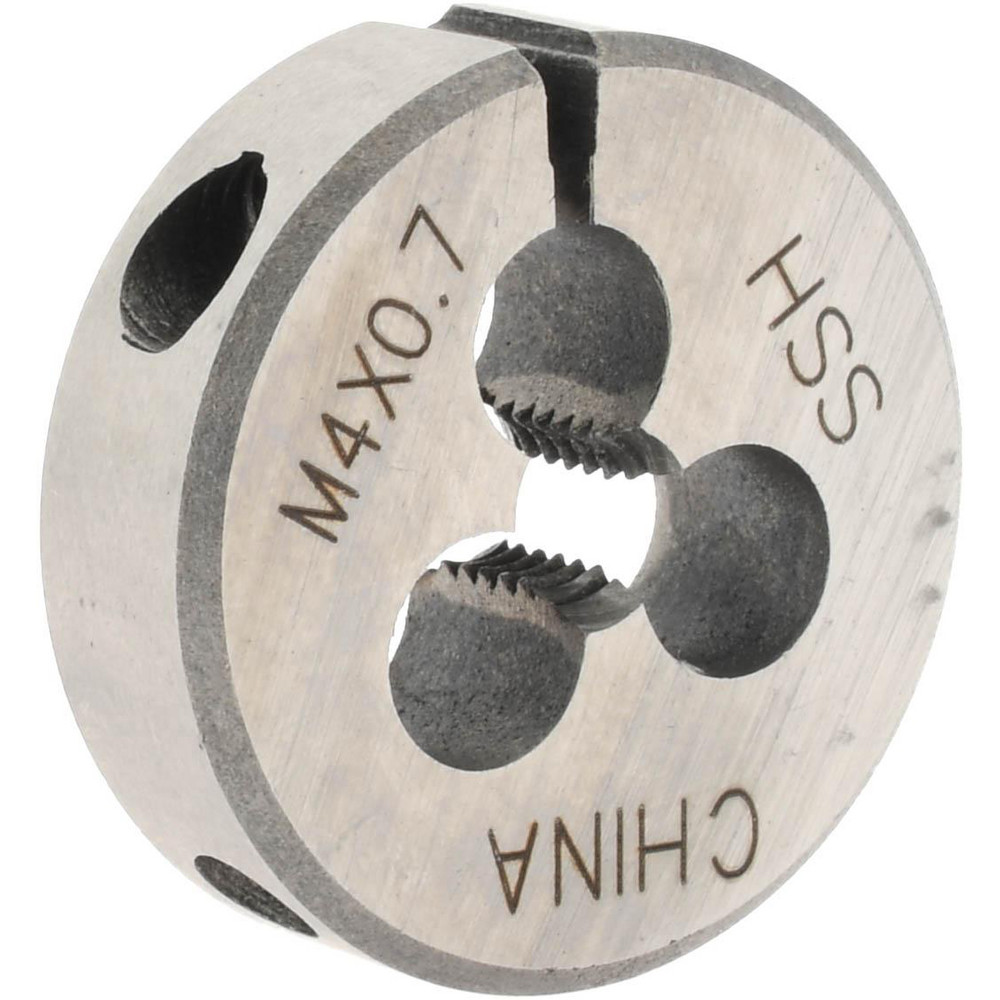 Round Die: M4x0.7, High Speed Steel