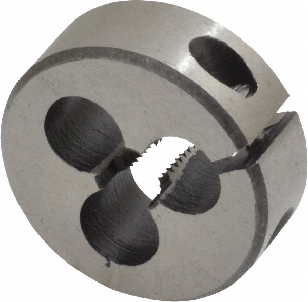 Round Die: M5x0.8, 1" OD, High Speed Steel