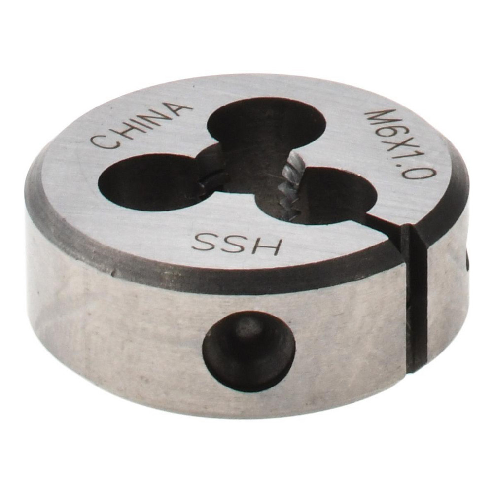 thumbnail image 2 of Toolmex M6 X 1 High Speed Steel Adjustable Round Die – 1" OD, Right Hand Thread, Made In Poland 2 of 5