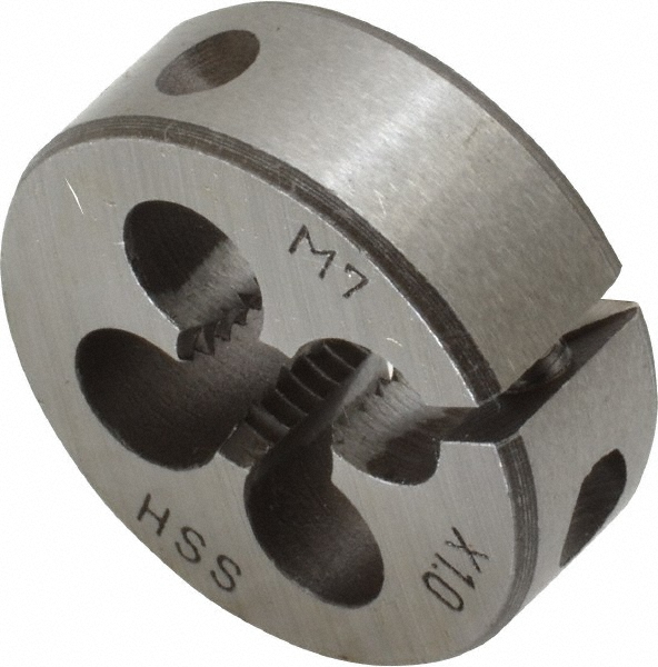 Value Collection 314-1640 Round Die: M7 x 1, 1" OD, High Speed Steel Image
