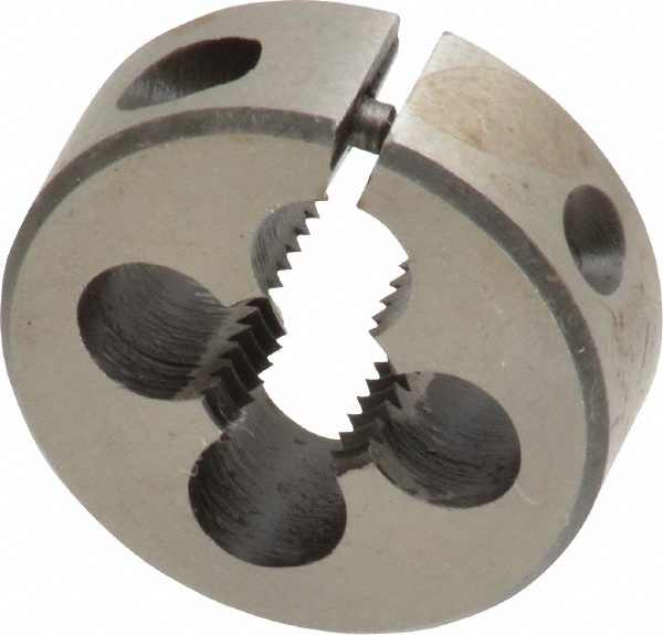 Value Collection 314-1648 Round Die: M9 x 1.25, 1" OD, High Speed Steel Image