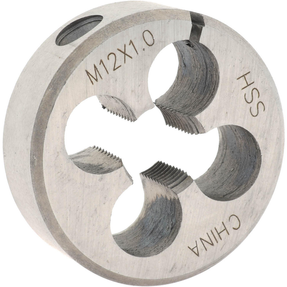 Round Die: M12x1, High Speed Steel