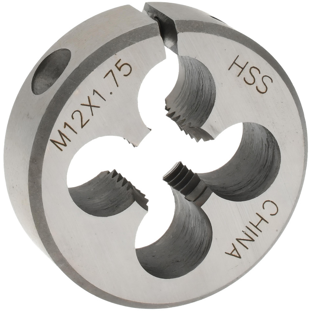 Round Die: M12x1.75, High Speed Steel