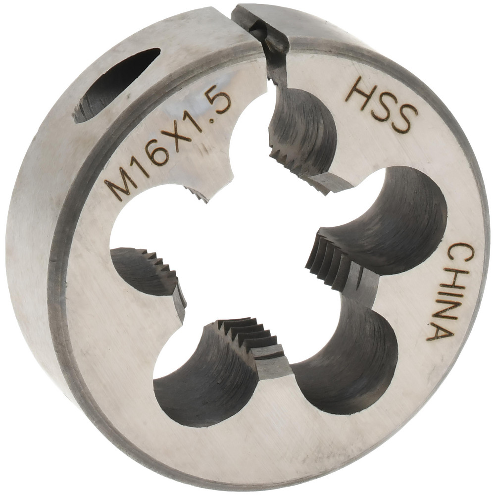 Round Die: M16x1.5, High Speed Steel