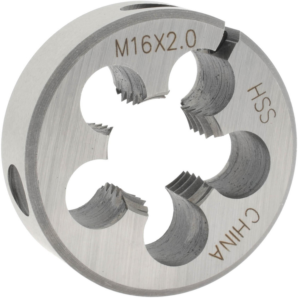 Round Die: M16x2, High Speed Steel