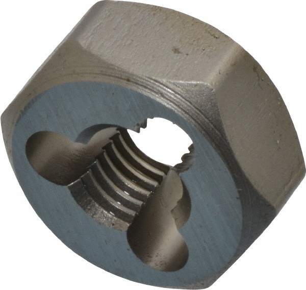9/16-18 Carbon Steel Hex Re-Threading Die – For Cleaning Or Repairing Threads