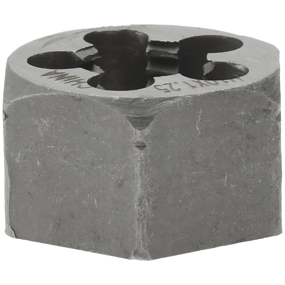 Value Collection - Hex Rethreading Die: M11x1.25, Right Hand, Carbon Steel | MSC Direct