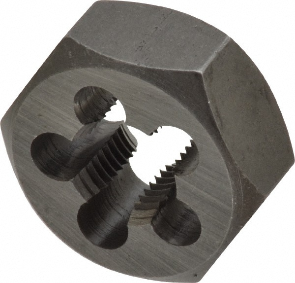 Value Collection 364-0122 Hex Rethreading Die: M12 x 1.25 Thread, Right Hand, Carbon Steel Image