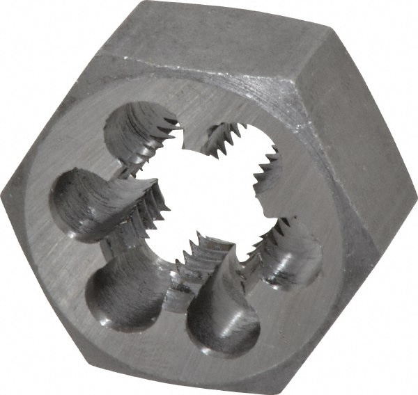 Value Collection 364-0185 Hex Rethreading Die: M18 x 2.50 Thread, Right Hand, Carbon Steel Image