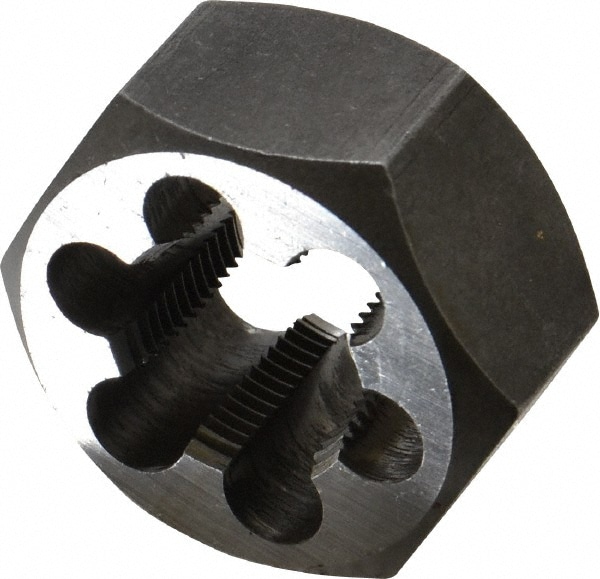 Value Collection 364-0222 Hex Rethreading Die: M22 x 1.50 Thread, Right Hand, Carbon Steel Image