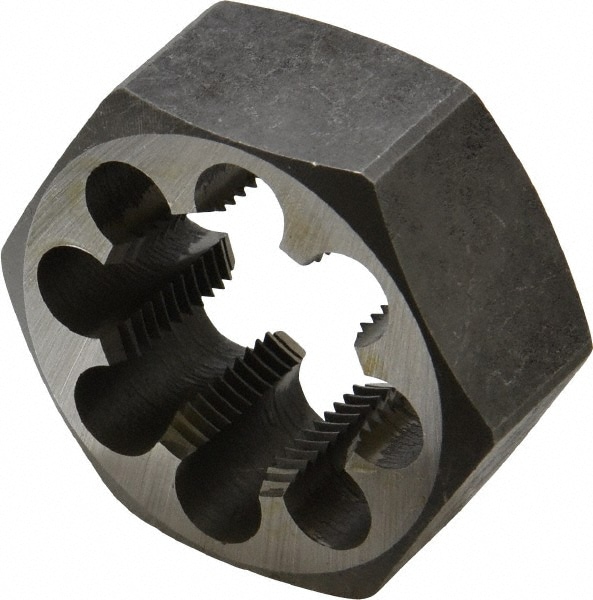 Value Collection 364-0331 Hex Rethreading Die: M33 x 2.00 Thread, 1" Thick, Right Hand, Carbon Steel Image