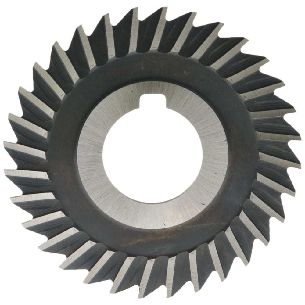 Side Chip Saw: 3" Blade Dia, 1/16" Blade Thickness, 1" Arbor Hole Dia, 32 Teeth, High Speed Steel