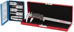 6" OAL, Accurate up to 0.001", Caliper O-Ring Groove Gage