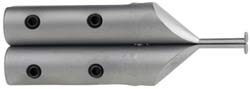 Accurate up to 0.001", 0.015" Wide Flange, 0.05" Groove Depth, Hard Chrome Steel Caliper Groovemaster