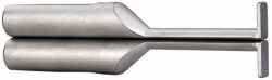 Accurate up to 0.001", 0.04" Wide Flange, 0.255" Groove Depth, Hard Chrome Steel Caliper Groovemaster