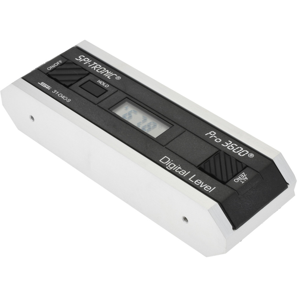 SPI Combination Protractor & Inclinometer 0.01 ° Resolution, Digital