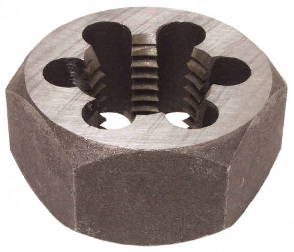 Value Collection 83919552 Hex Rethreading Die: 1-3/8 - 12 Thread, 1" Thick, Right Hand, High Speed Steel Image