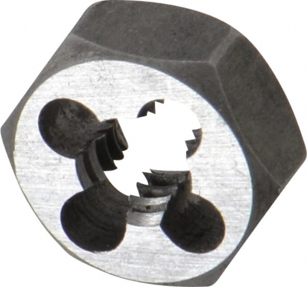 Value Collection 366-0201 Hex Rethreading Die: 5/16-18 Thread, Left Hand, Carbon Steel Image