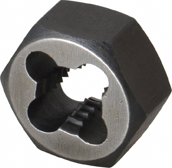 Value Collection 366-0281 Hex Rethreading Die: 7/16-14 Thread, Left Hand, Carbon Steel Image