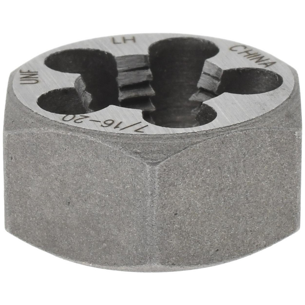 Value Collection - Hex Rethreading Die: 2-16, Right Hand, Carbon Steel