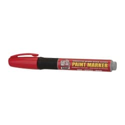 Marker: Red, Oil-Based