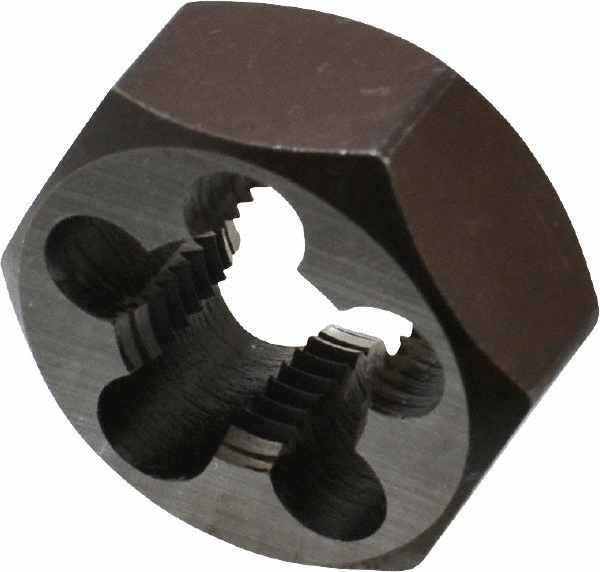 9//16/"-16 CARBON STEEL HEXAGONAL RE-THREADING DIE