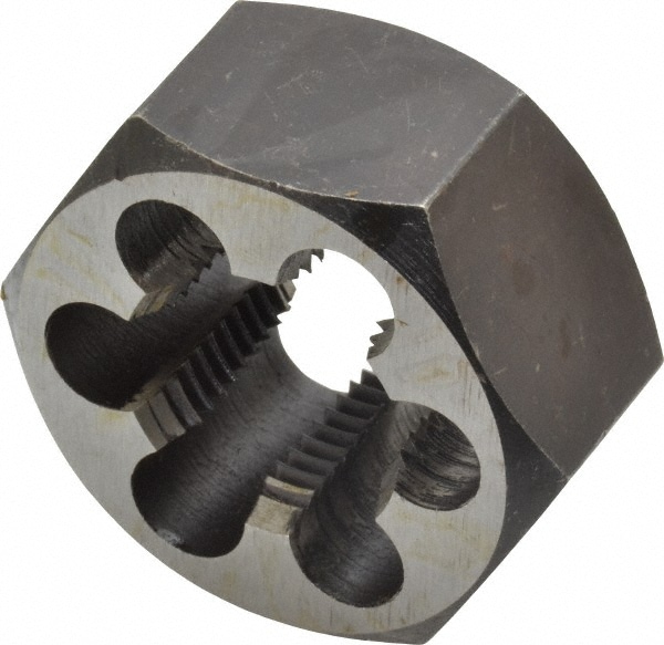 Value Collection 365-0562 Hex Rethreading Die: 7/8-14 Thread, Right Hand, Carbon Steel Image