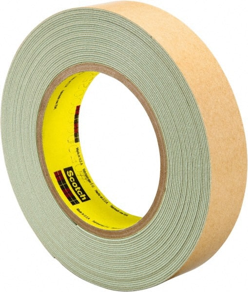 Masking Tape: 1" Wide, 10 yd Long, 33 mil Thick, Green