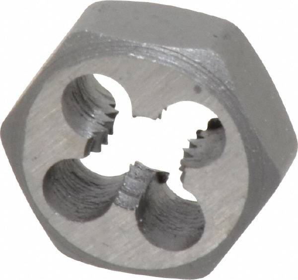 Value Collection 367-0161 Hex Rethreading Die: 1/4-20 Thread, Right Hand, High Speed Steel Image