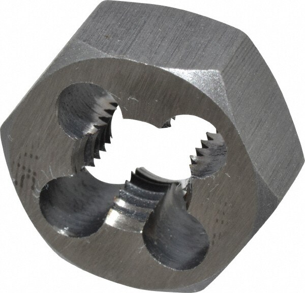 Value Collection 367-0202 Hex Rethreading Die: 5/16-24 Thread, Right Hand, High Speed Steel Image