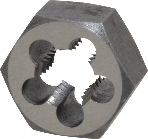 Value Collection 367-0281 Hex Rethreading Die: 7/16-14 Thread, Right Hand, High Speed Steel Image