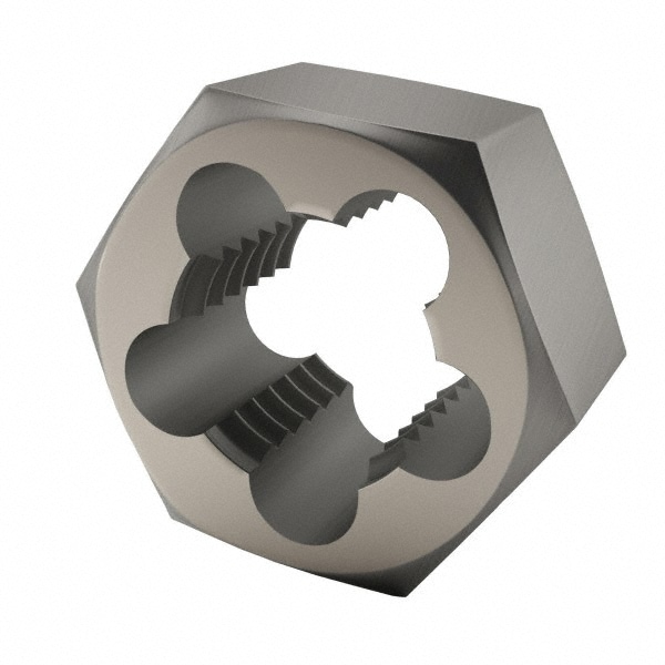 Value Collection 367-0321 Hex Rethreading Die: 1/2-13 Thread, Right Hand, High Speed Steel Image