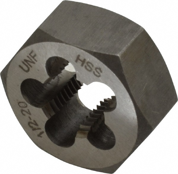 Interstate 1 2 Unf Thread 1 1 16 Hex Right Hand Thread Hex Rethreading Die Msc Industrial Supply