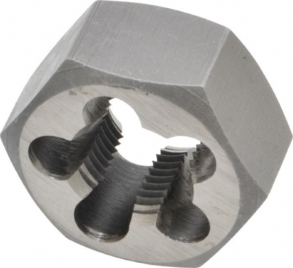 Value Collection 367-0402 Hex Rethreading Die: 5/8-18 Thread, Right Hand, High Speed Steel Image