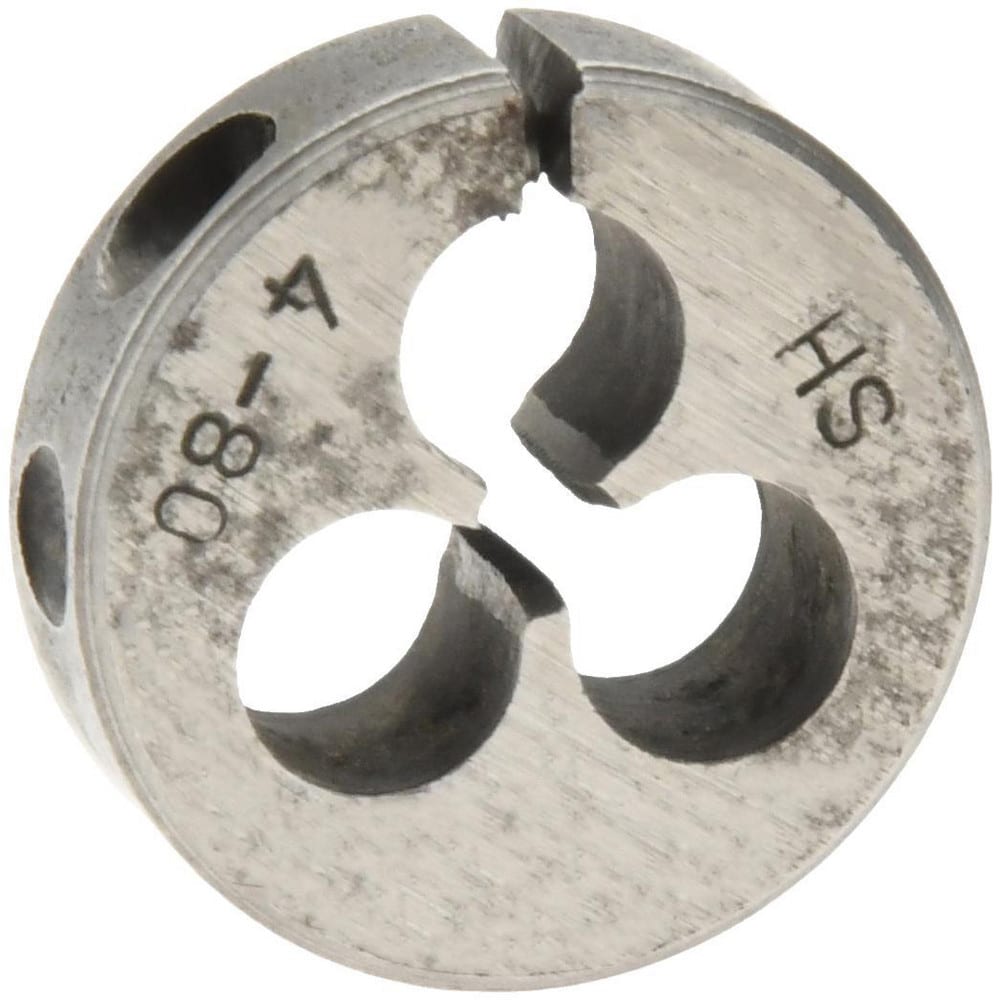 Round Die: #4-80, High Speed Steel