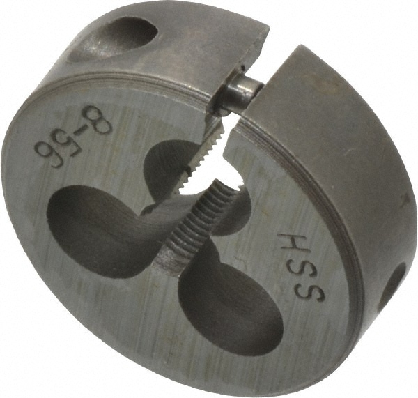 Value Collection 84027563 Round Die: #8-56, High Speed Steel Image