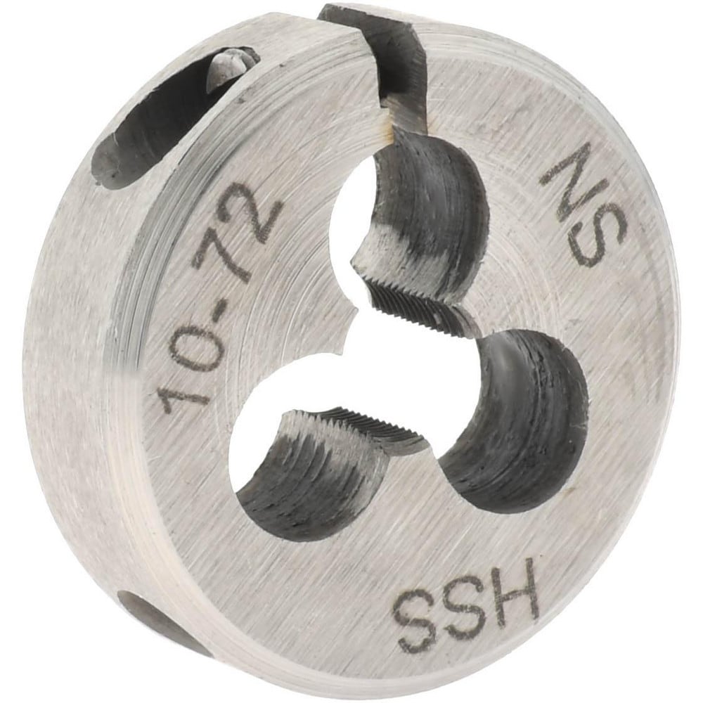 Round Die: #10-72, High Speed Steel
