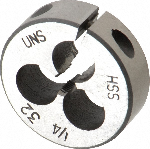 Value Collection 315-1200 Round Die: 1/4-32, High Speed Steel Image