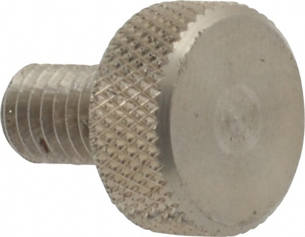 303 Stainless Steel Thumb Screw: M5 x 0.8, Knurled Head