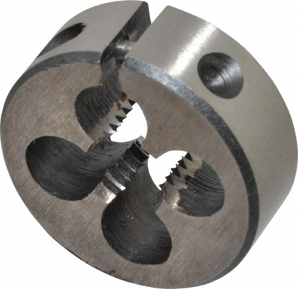 Round Die: 5/16-20, 1" OD, High Speed Steel