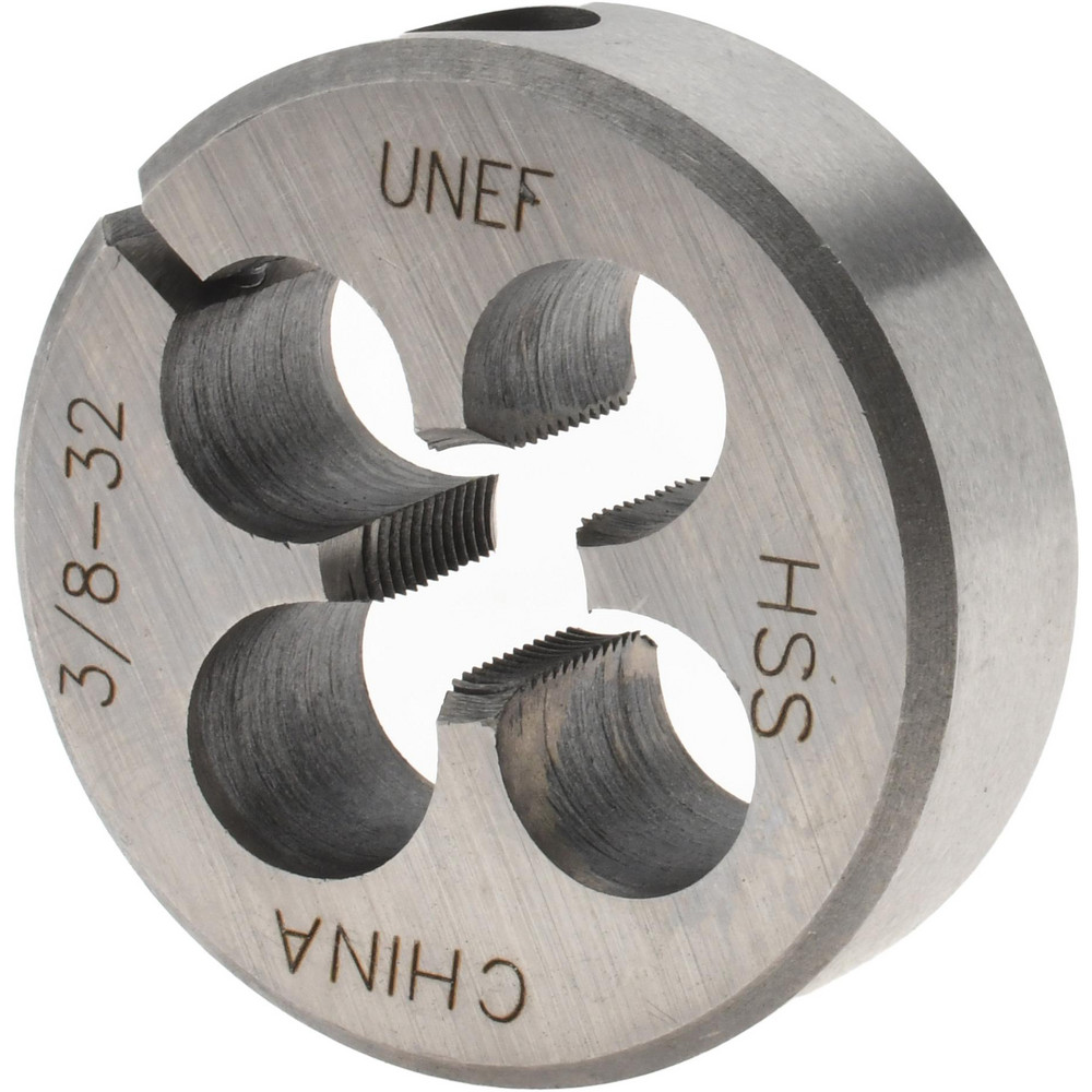 Round Die: 3/8-32, High Speed Steel