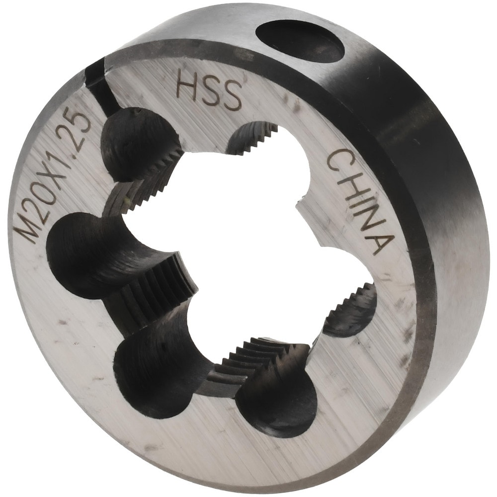 Round Die: M20x1.25, High Speed Steel