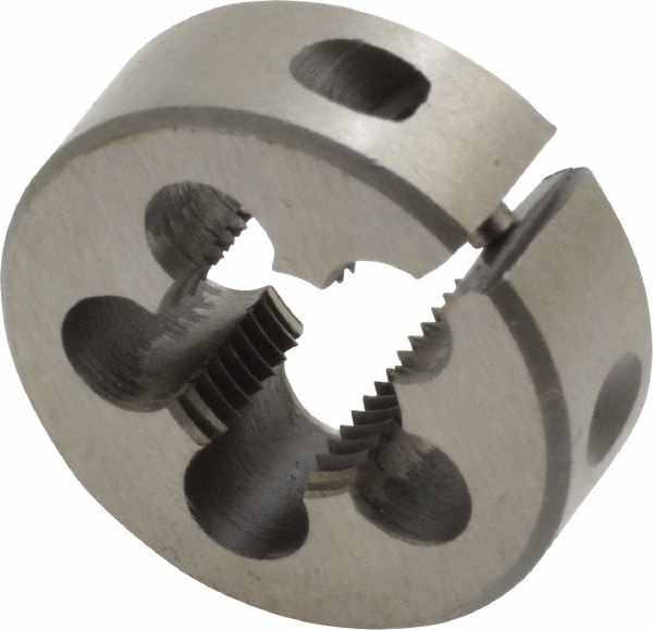 Value Collection 315-1153 Round Die: 7/16-24, 1" OD, High Speed Steel Image