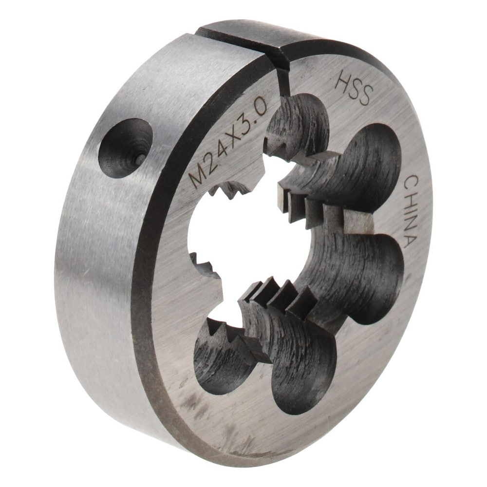 Value Collection - Round Die: M21x2.5, 2" OD, High Speed Steel | MSC Direct